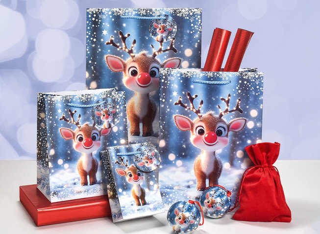 Vianočné darčekové tašky